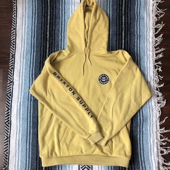 BRIXTON Hoodie Size L - Picture 4 of 6